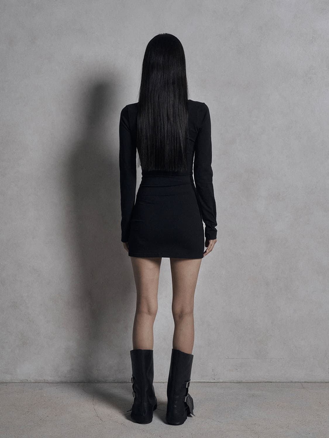 보헤미안서울 브이넥 버튼 드레스 상품이미지5