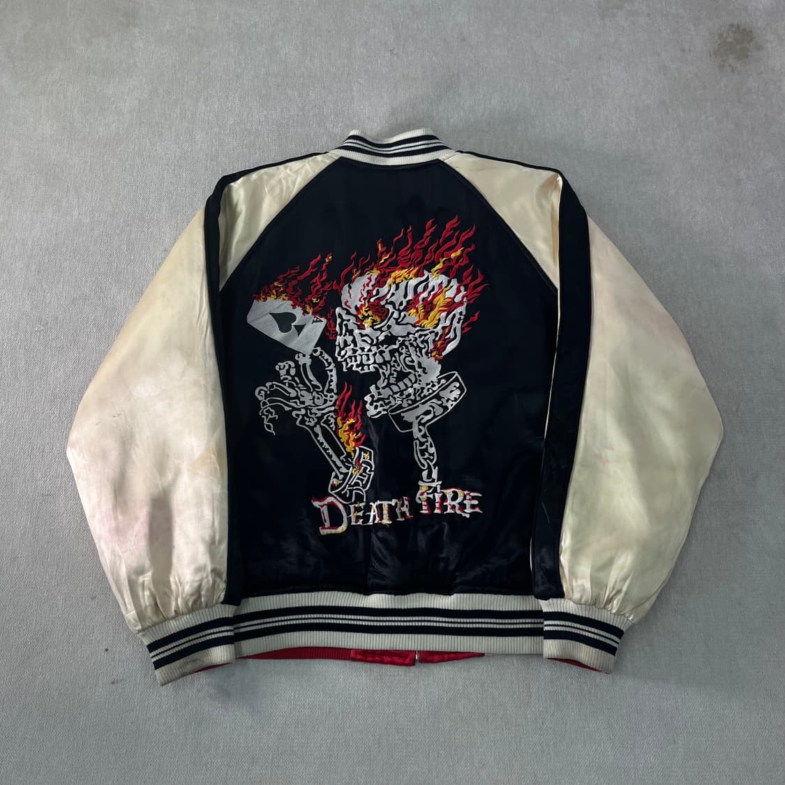 100 일본빈티지 스카쟌 리버시블 자켓   상품이미지4