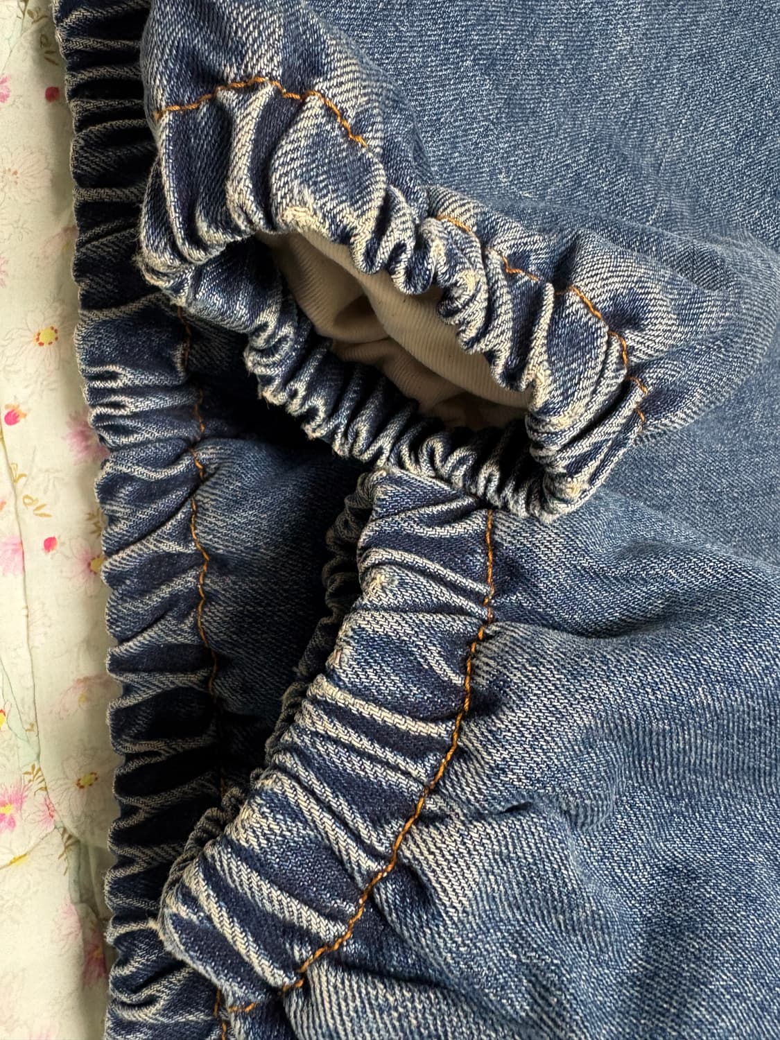 아크네스튜디오 패디드 데님 봄버 자켓 (50, 105) 상품이미지8