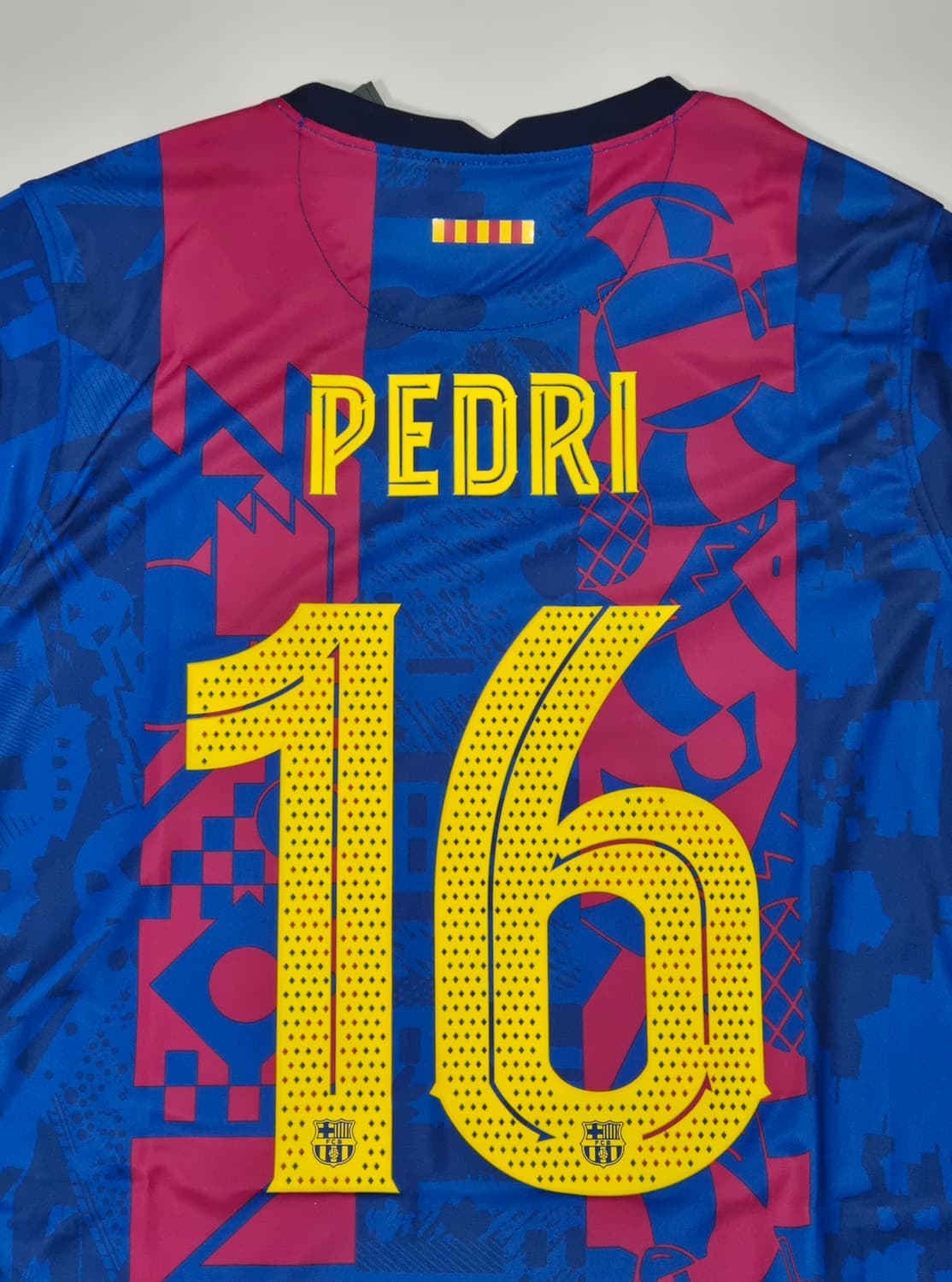 21-22시즌 바르셀로나 써드 페드리 유니폼 M 레플리카 상품이미지6