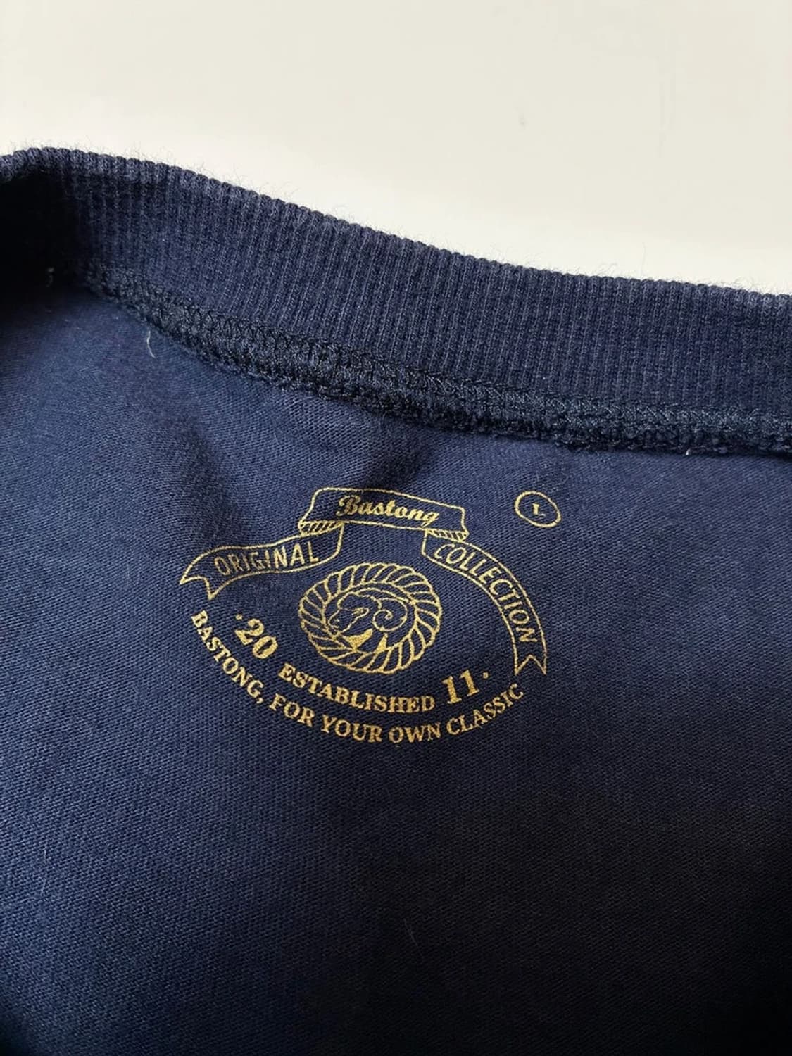 바스통 Bastong 아메카지 크루넥 반팔 티셔츠 PN9173 상품이미지5