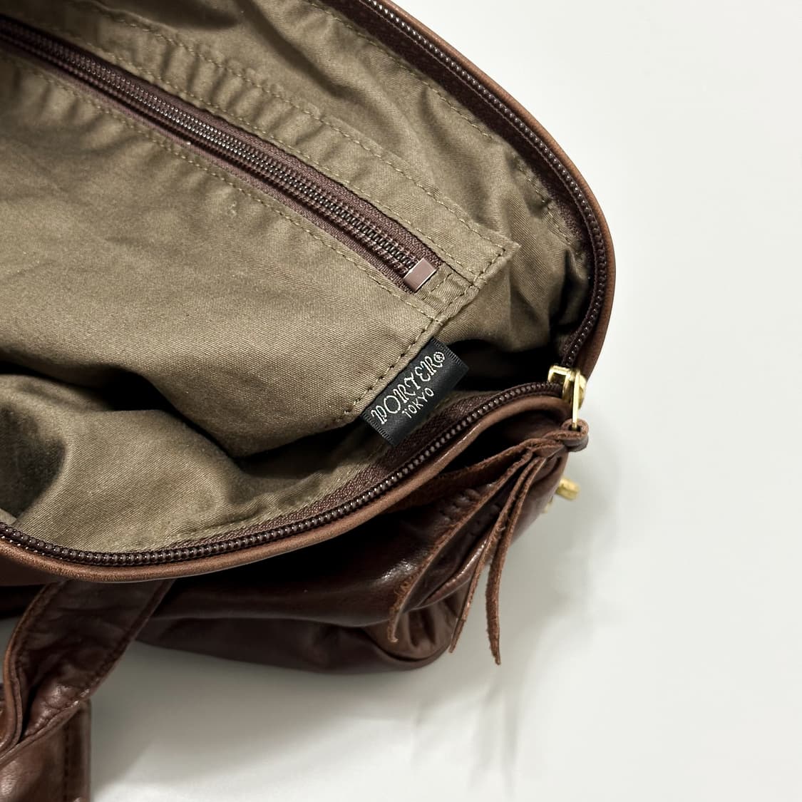 요시다포터(porter) 프랭크 레더 2way 보스턴백 상품이미지9