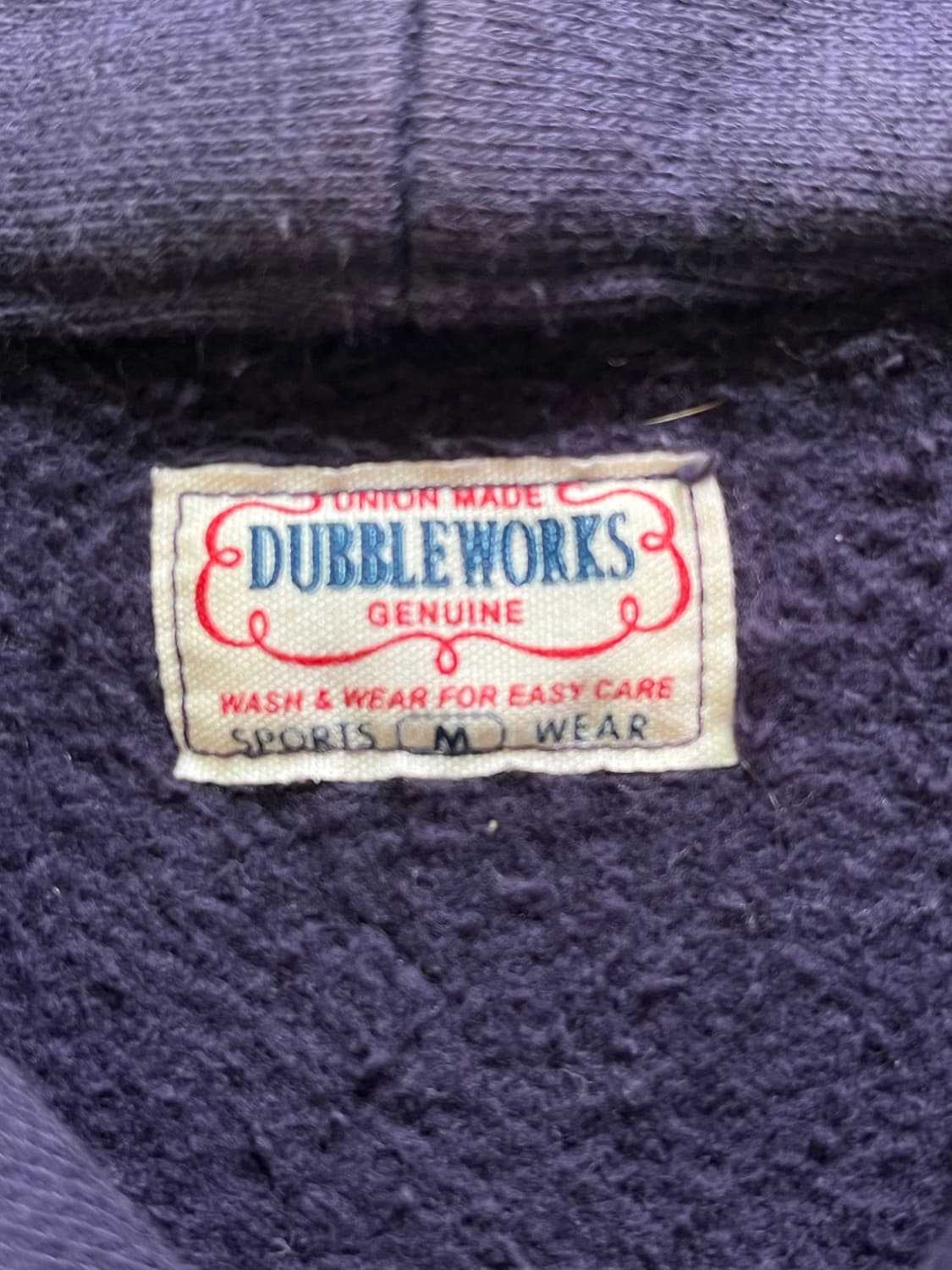 DUBBLE WORKS HALF BUTTON UP SWEAT SHIRTS 상품이미지10