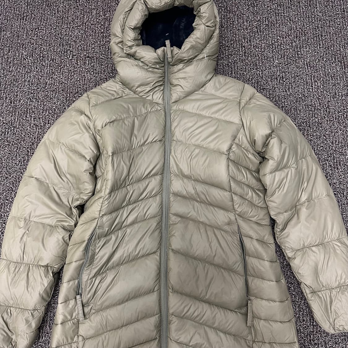 컬럼비아 여성 덕다운 롱패딩 XL 상품이미지2