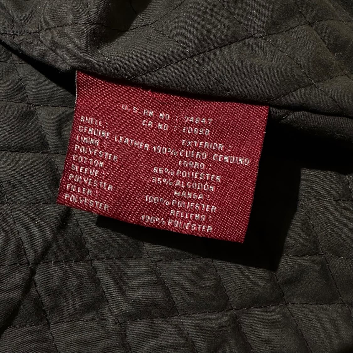 리바이스 레더 바이커 자켓 상품이미지10