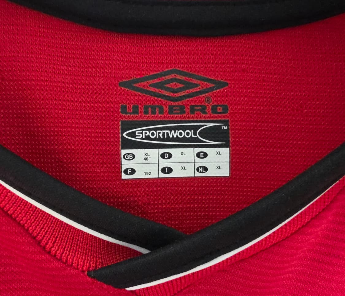 맨유 00-02 홈 베컴 긴팔 XL 상품이미지3