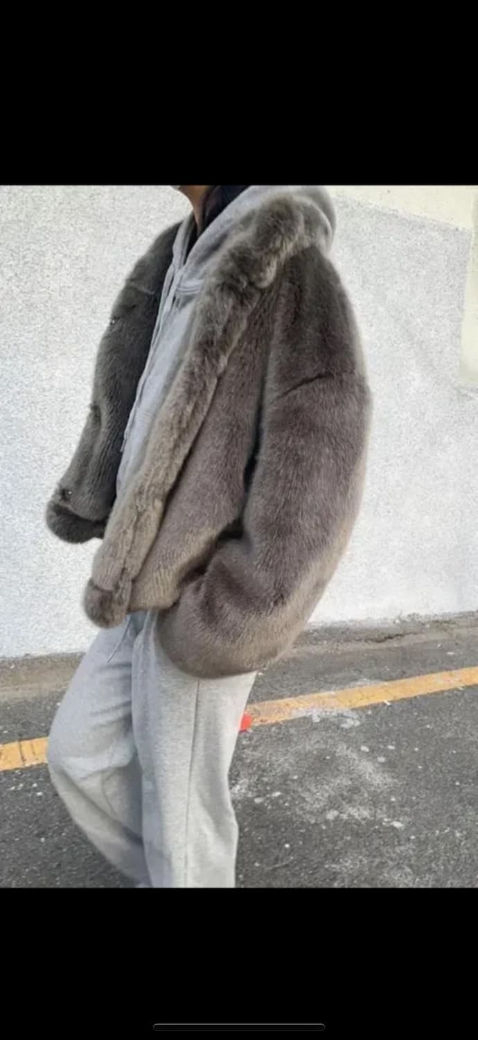 릿킴 퍼 자켓 정가 149000원 상품이미지3