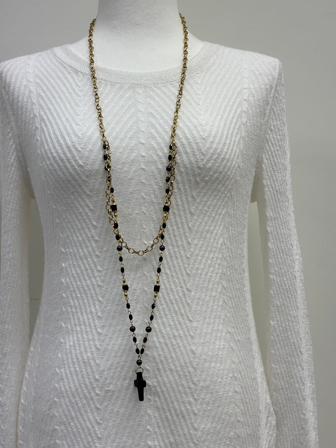 빈티지 고딕 레이어드 목걸이 상품이미지3