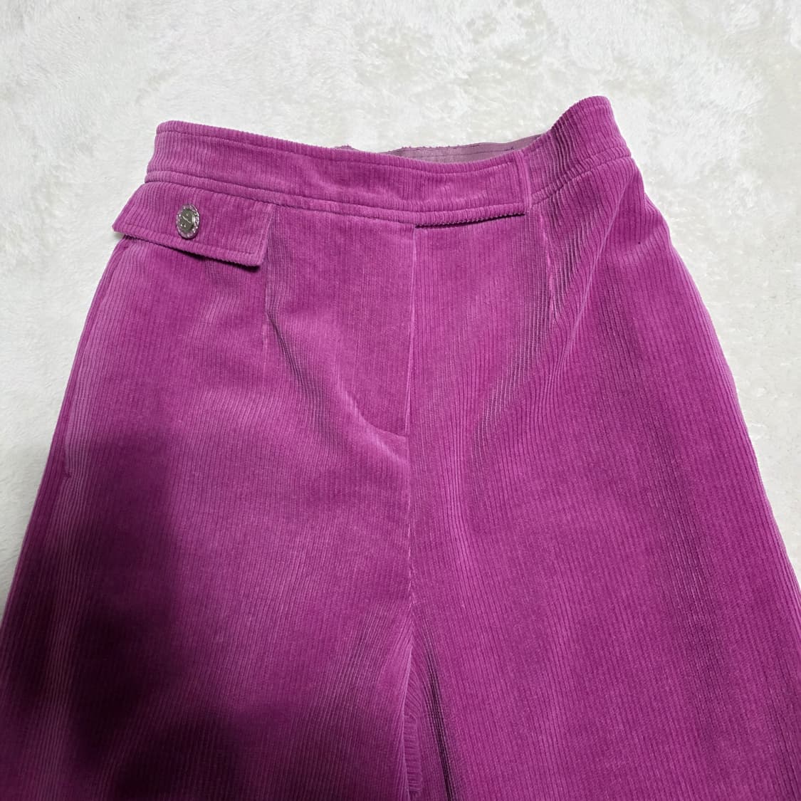 (S)여성 바자르 코듀로이 와이드 팬츠 상품이미지2