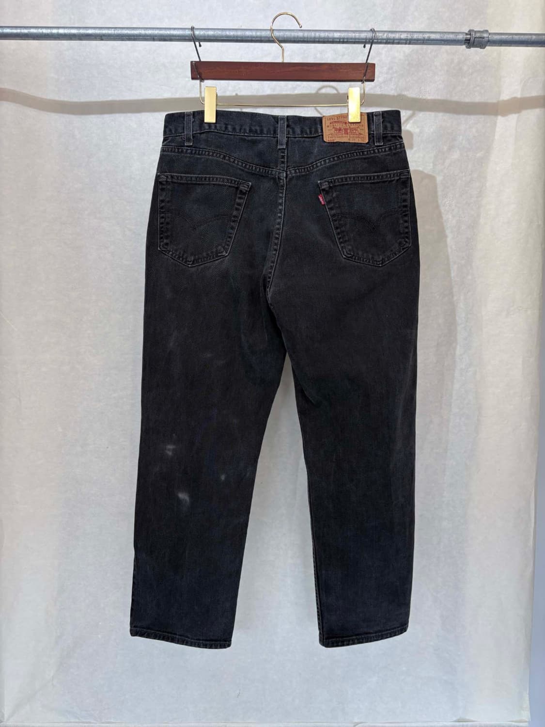 리바이스 made in usa 550 블랙진 상품이미지10