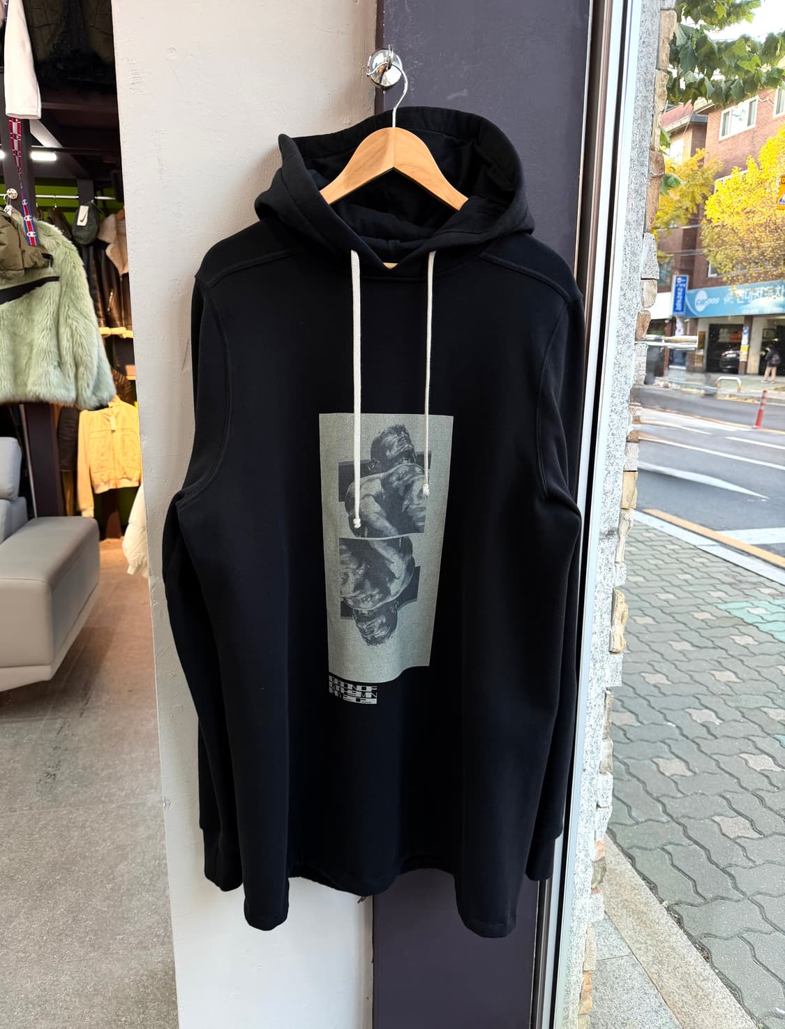 M(100)/ 릭오웬스 다크쉐도우 풀오버 후드티 상품이미지2