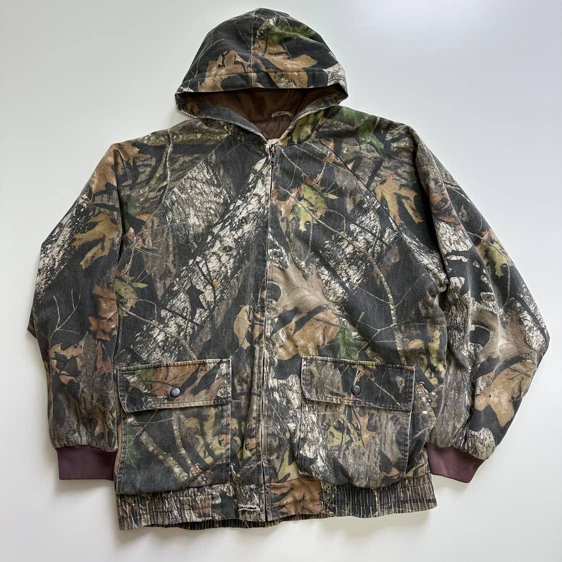 Mossy oak apparel 리얼트리  후드 집업 상품이미지1