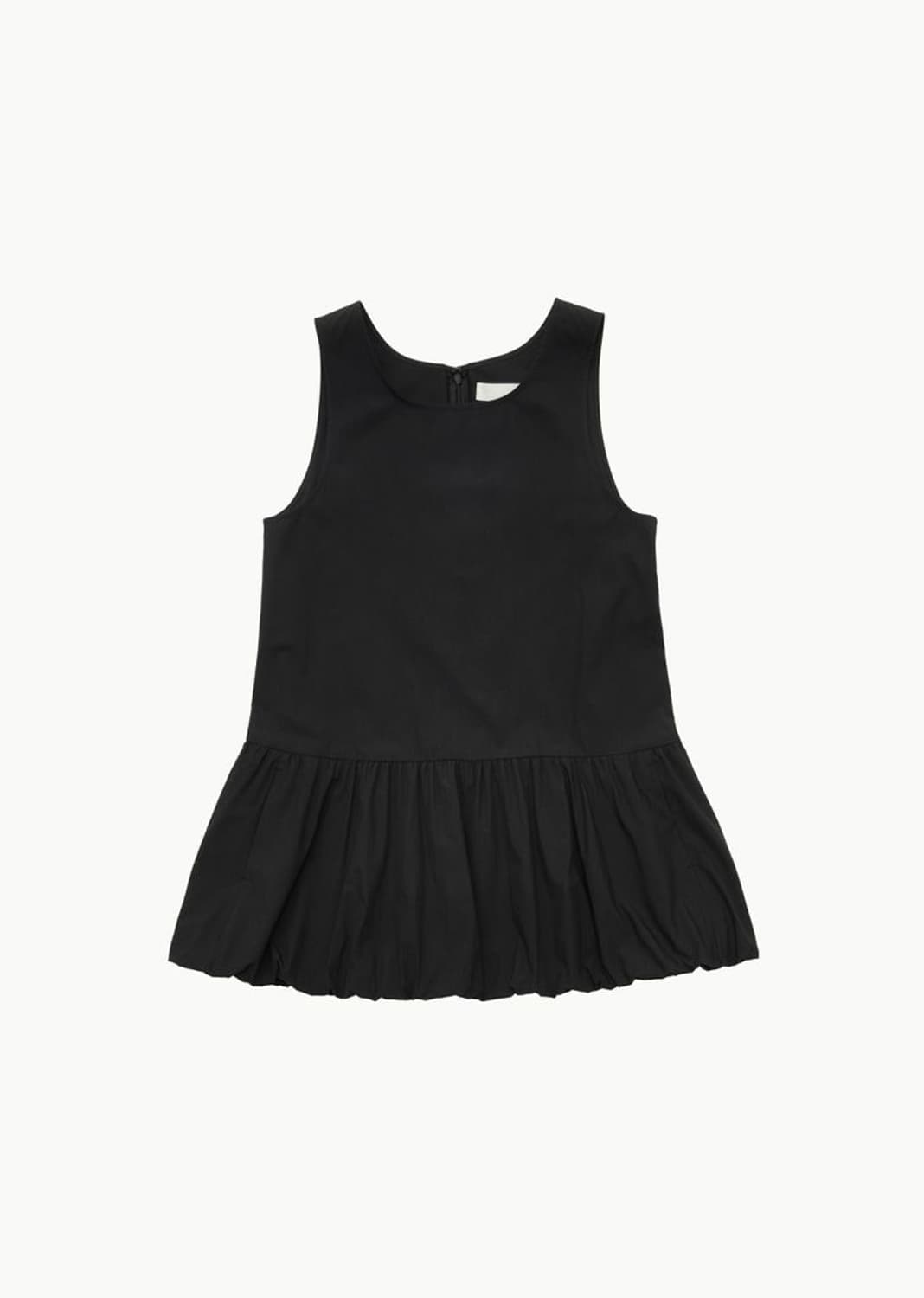 아모멘토 볼륨 미니 드레스 블랙 상품이미지3