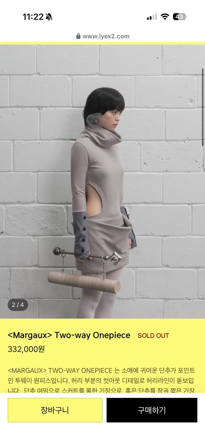 lye lye <Margaux> Two-way Onepiece 상품이미지2