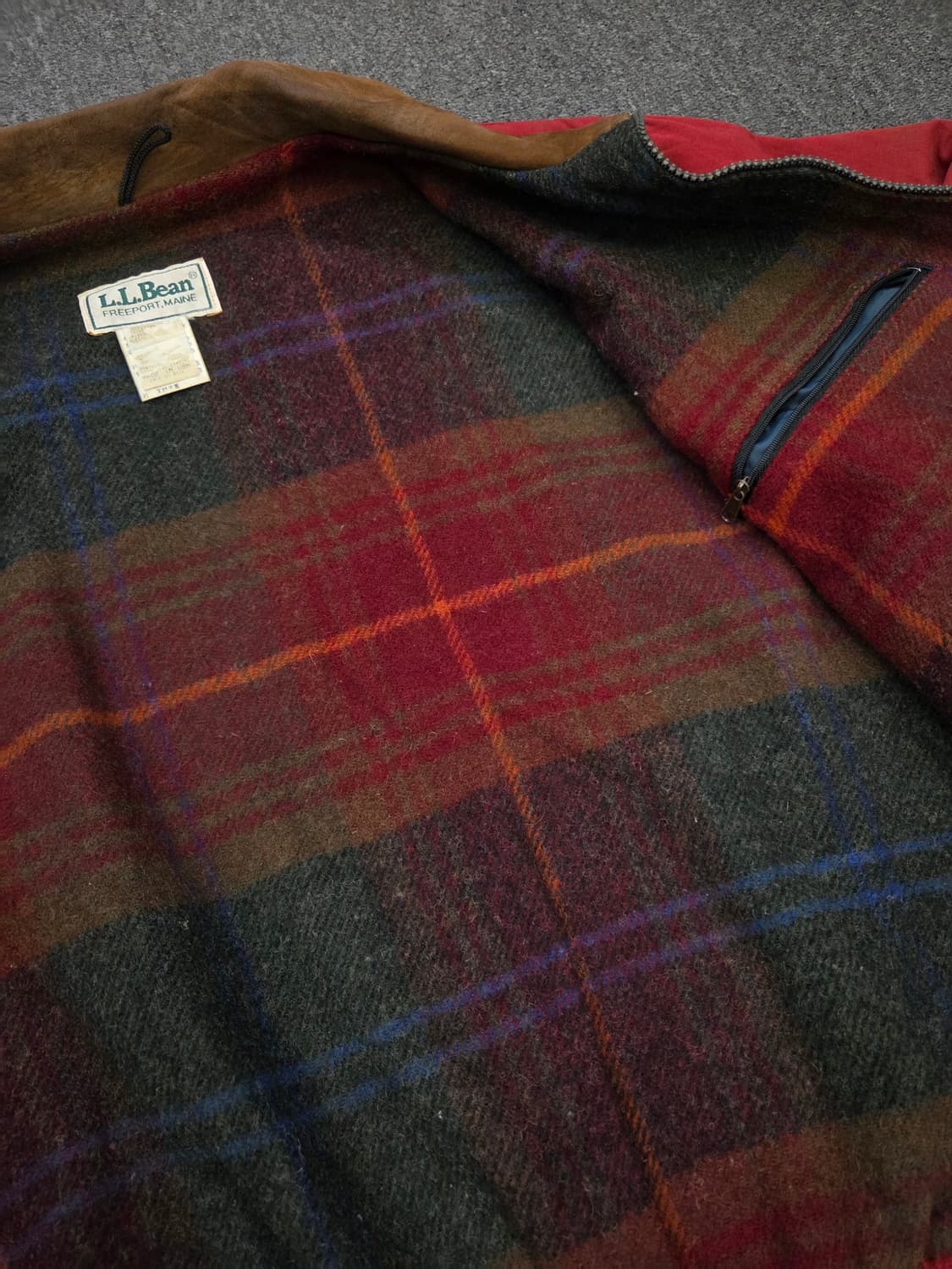 7-80s USA 엘엘빈 캔버스 워크자켓 상품이미지8