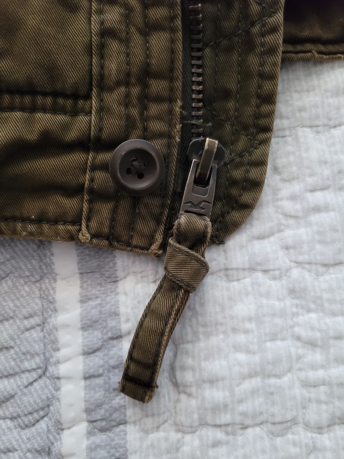 아베크롬비 홀리스터 울프죠 밀리터리 야상자켓 M 105사이즈 상품이미지6