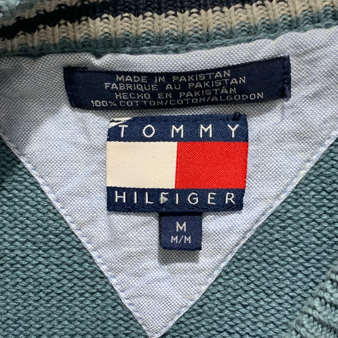 타미힐피거 라운드 코튼 니트 상품이미지3