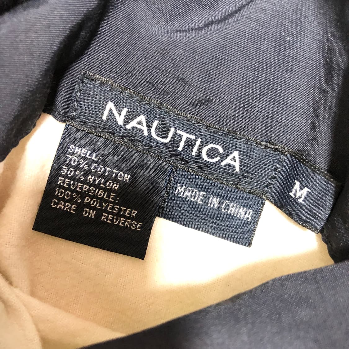 노티카 타탄체크 리버시블 자켓 M 상품이미지7