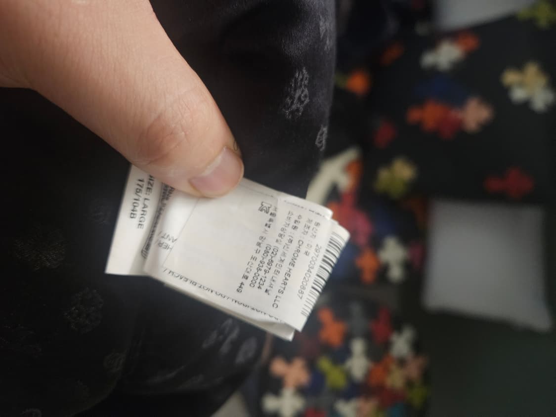 크롬하츠 신세계 정품 MA1 블루종 자켓 L 상품이미지9