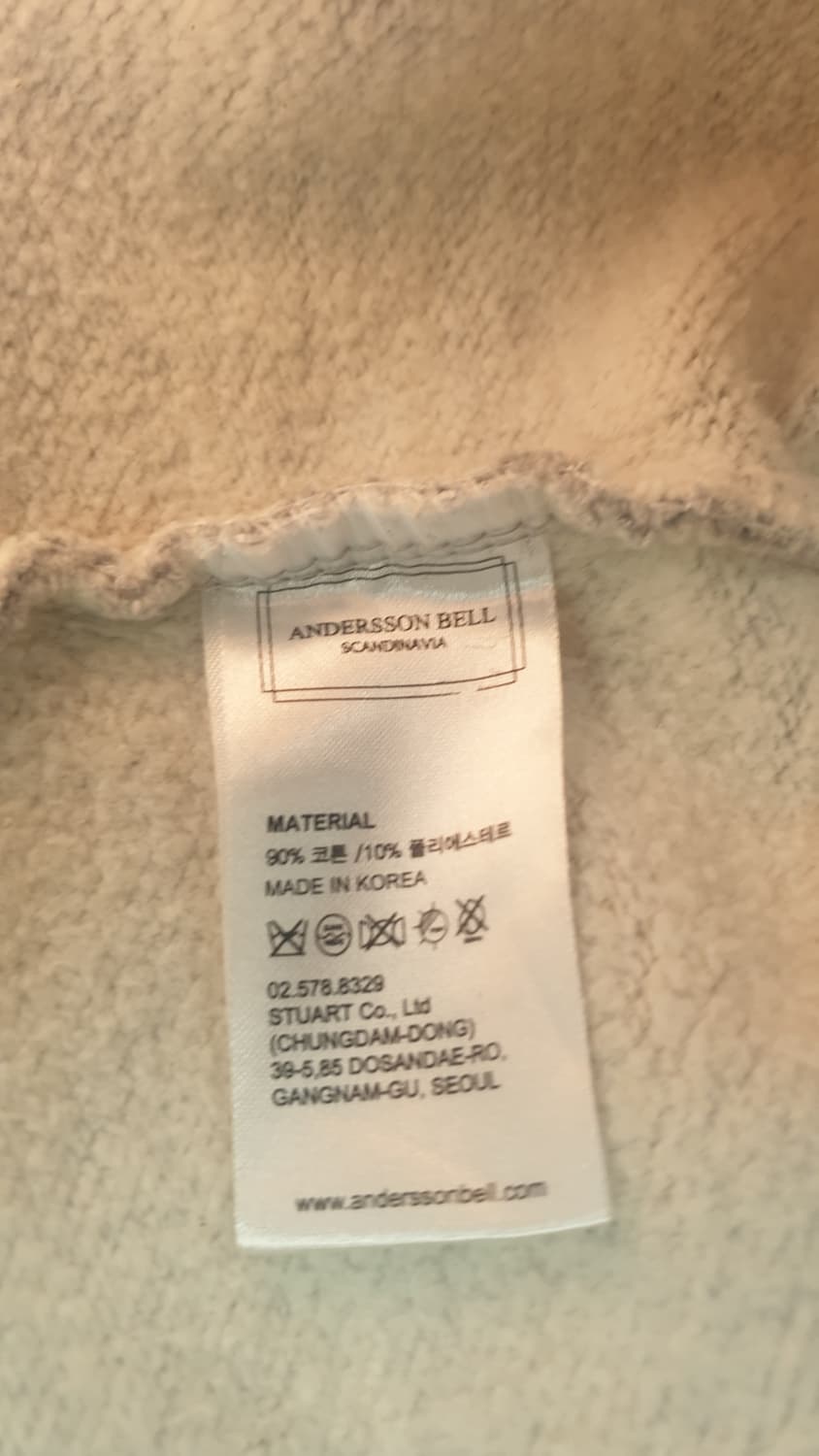 앤더슨벨 Andersson Bell 후드티 L 상품이미지6