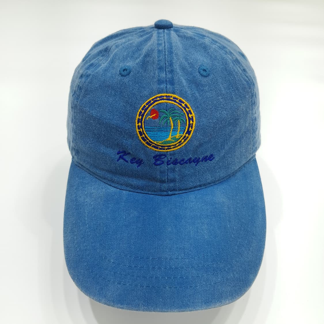 OTTO Key Biscayne Palm 빈티지 블루 볼캡 P1214 상품이미지3