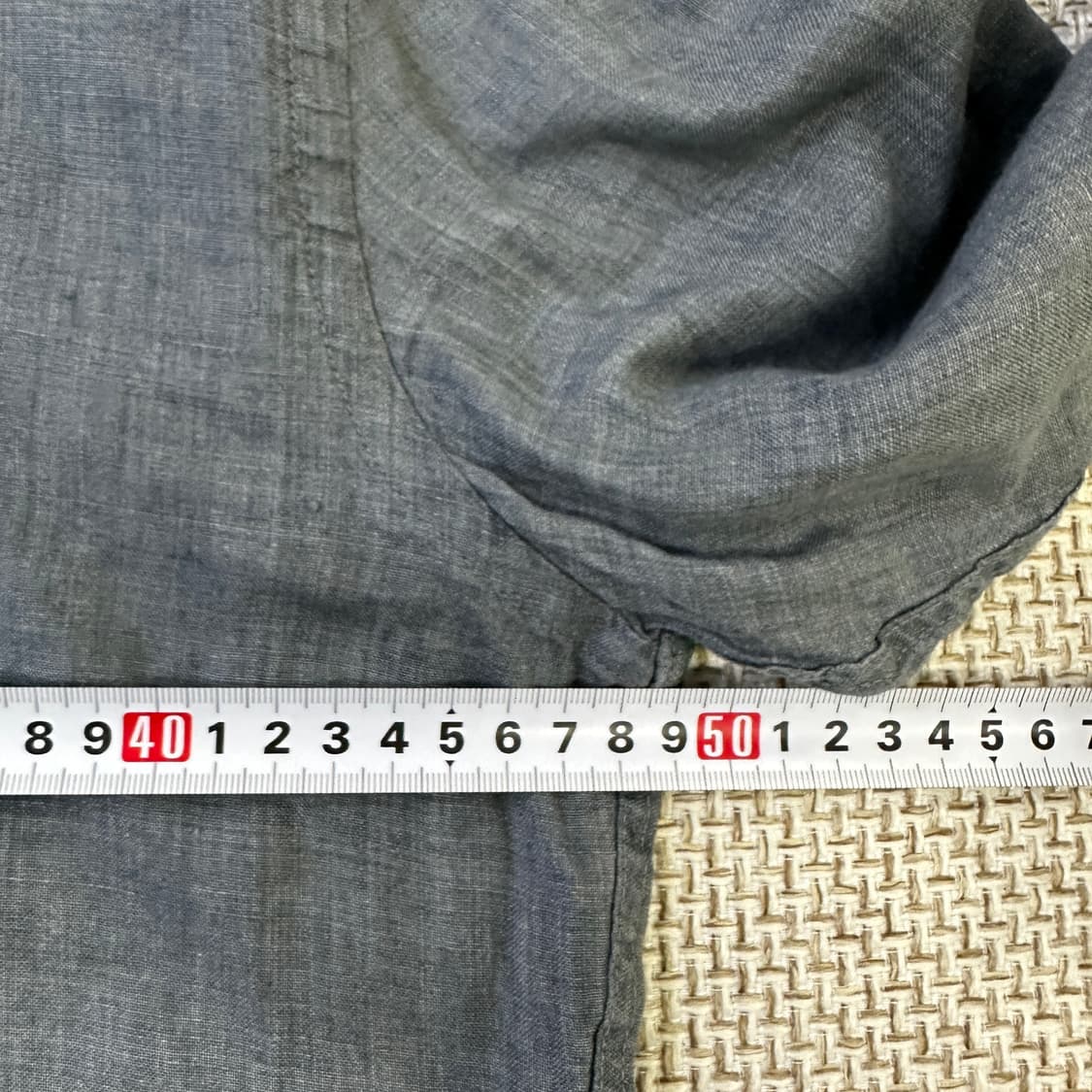 95 빈폴 그레이 린넨 셔츠 0316D 상품이미지4