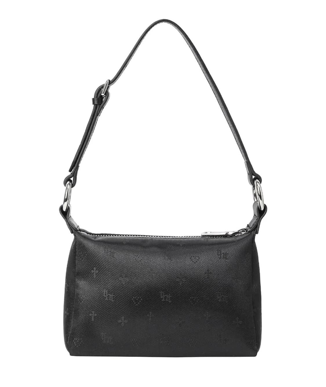 쓰리타임즈 자카드미니백 블랙 판매해요 상품이미지1