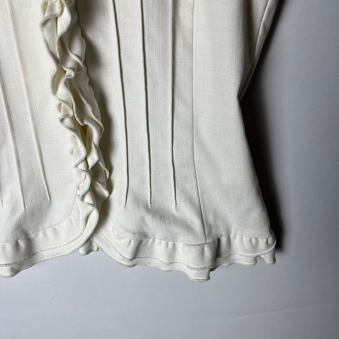 [Naracamic] 나라카미체 러플 반소매 블라우스 탑 상품이미지4