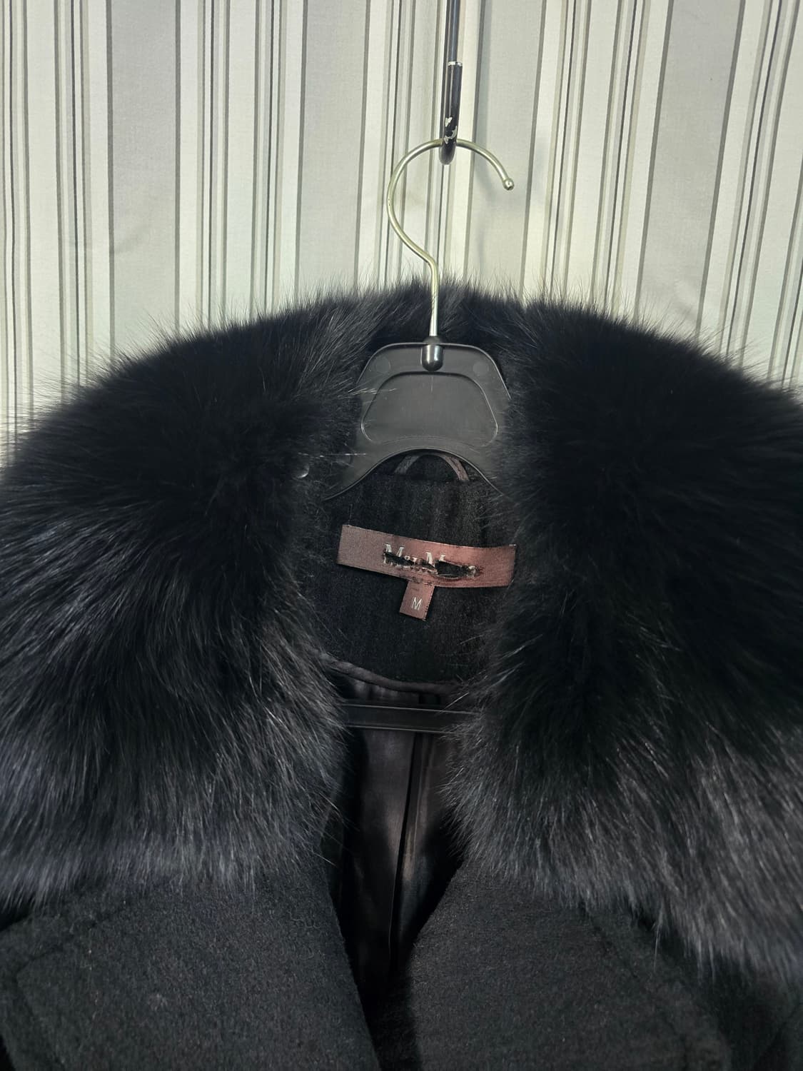 (M) 막스마라 울혼방 알파카 여성코트 상품이미지3