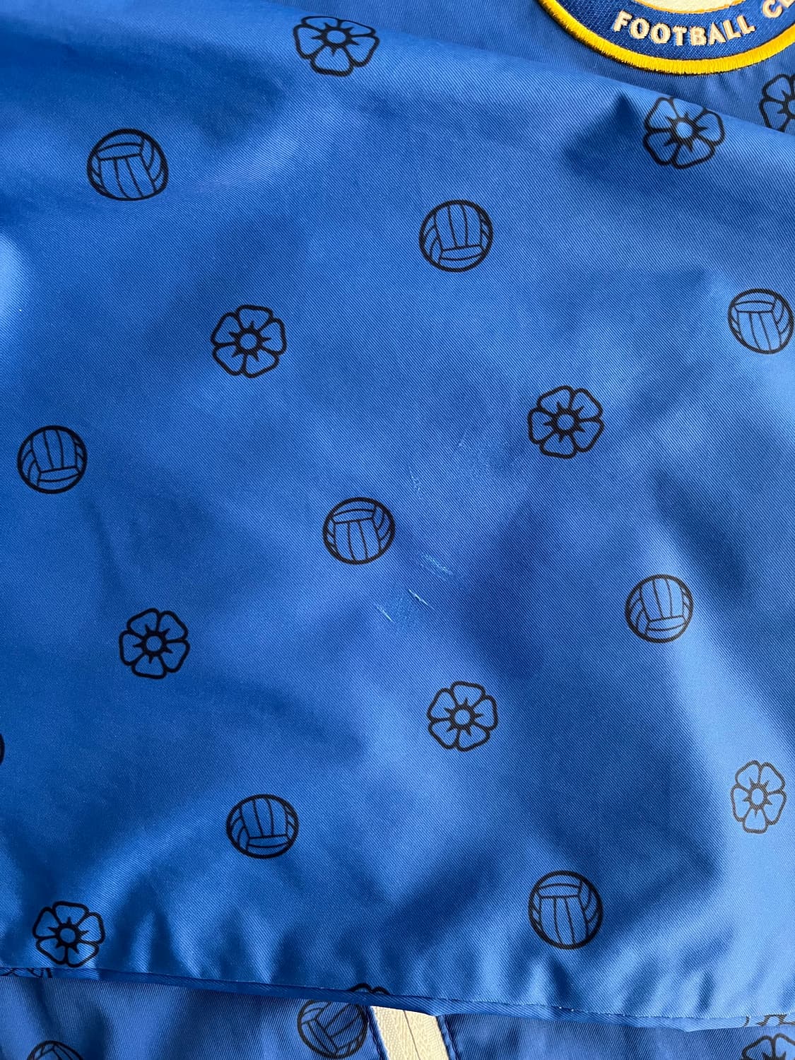 110) 아디다스 첼시 fc 후드 바람막이 자켓 블루 상품이미지6