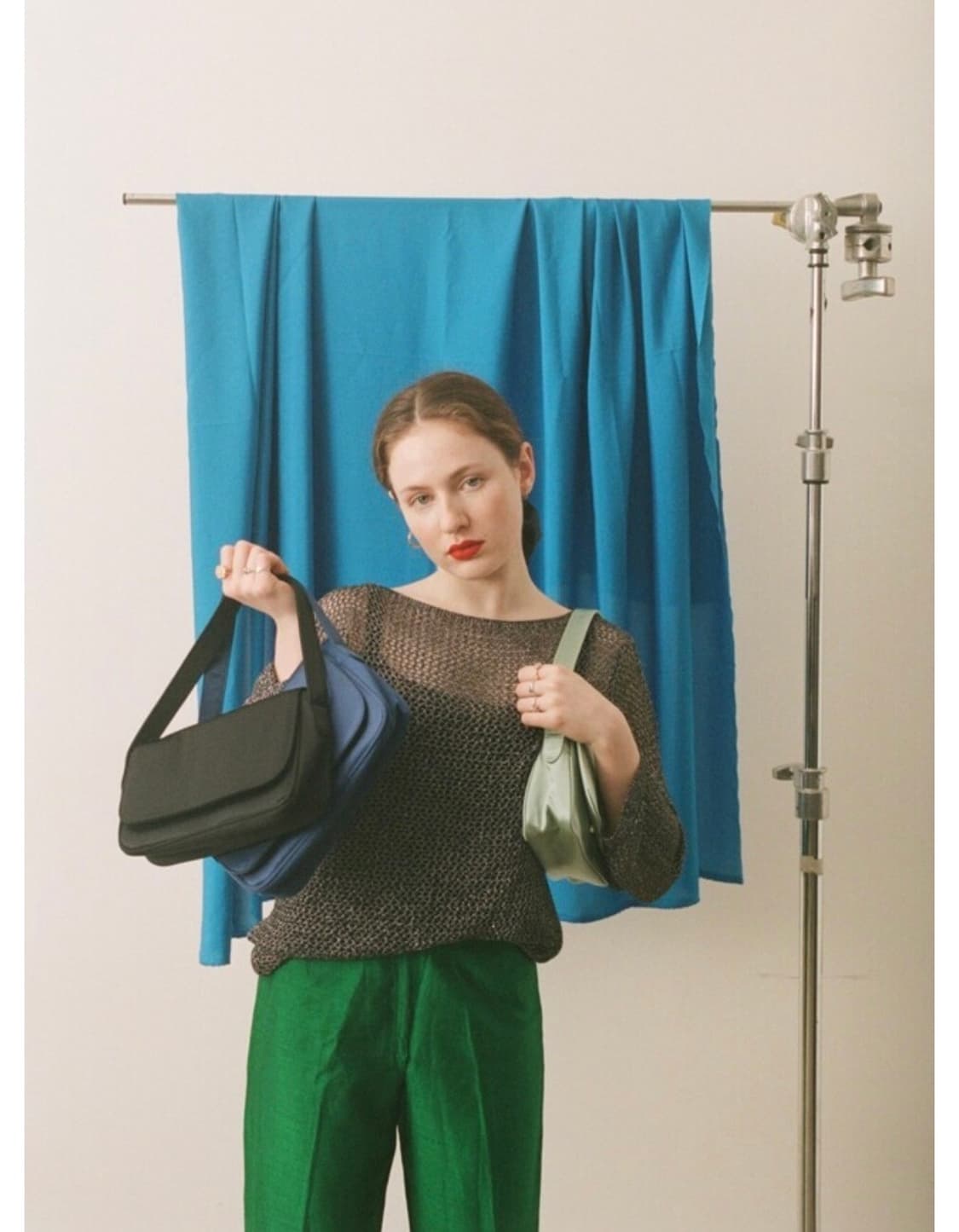 홈오브하이 넬리 백 블랙 NELLY BAG 상품이미지6