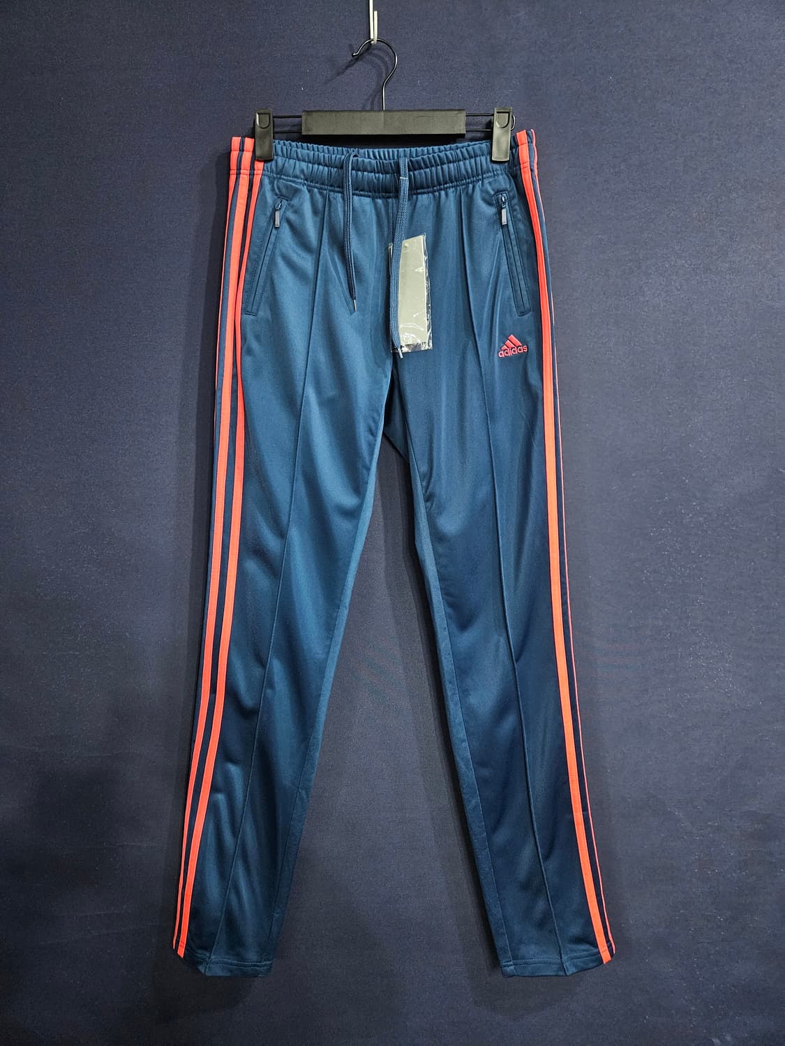아디다스 삼선 다크블루 남성 허리 28~29 트레이닝바지  상품이미지1