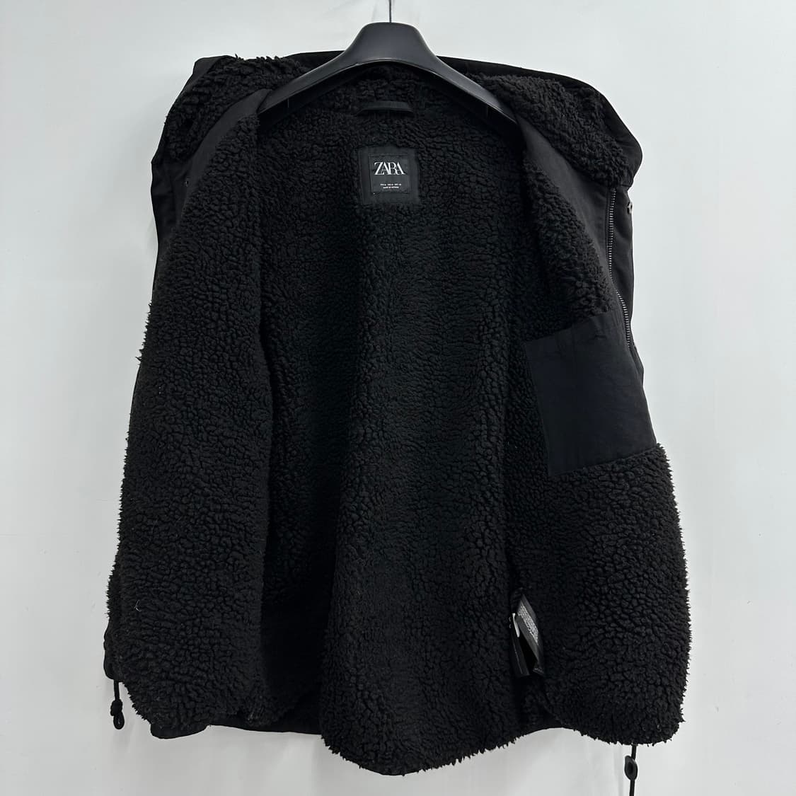 95 자라 남자 안감 뽀글이 야상 점퍼 상품이미지3