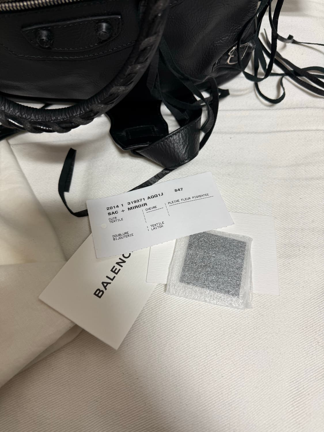 발렌시아가 모터 볼링백  상품이미지2