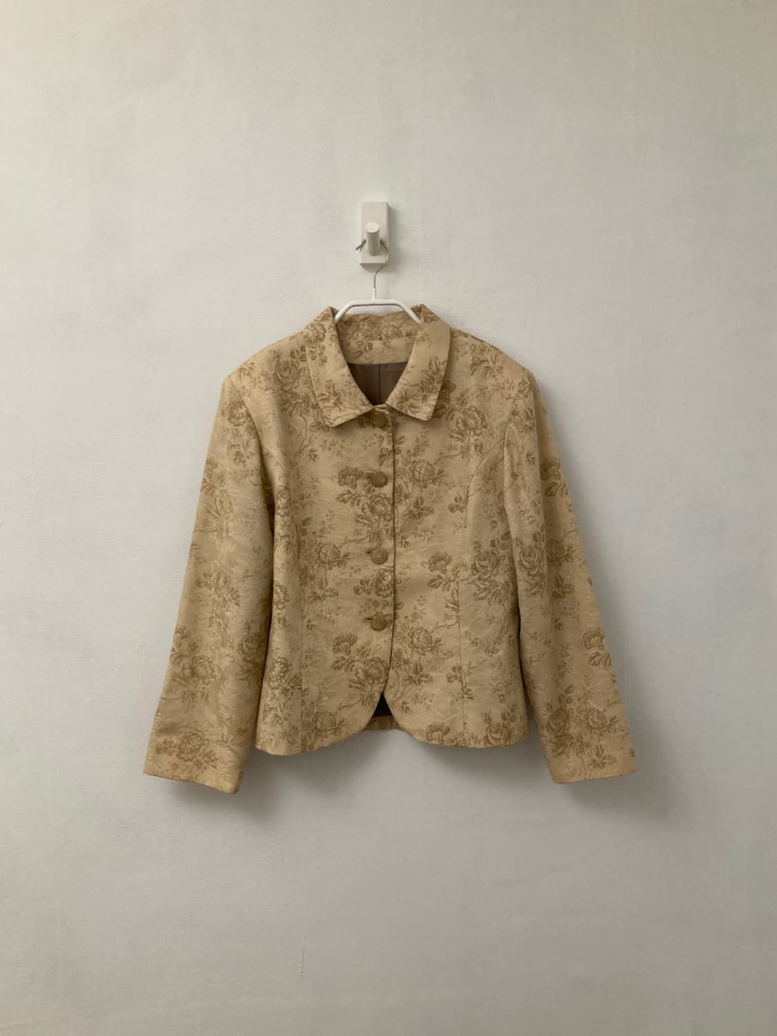 빈티지 앤틱 플라워 패턴 스커트 셋업 상품이미지4