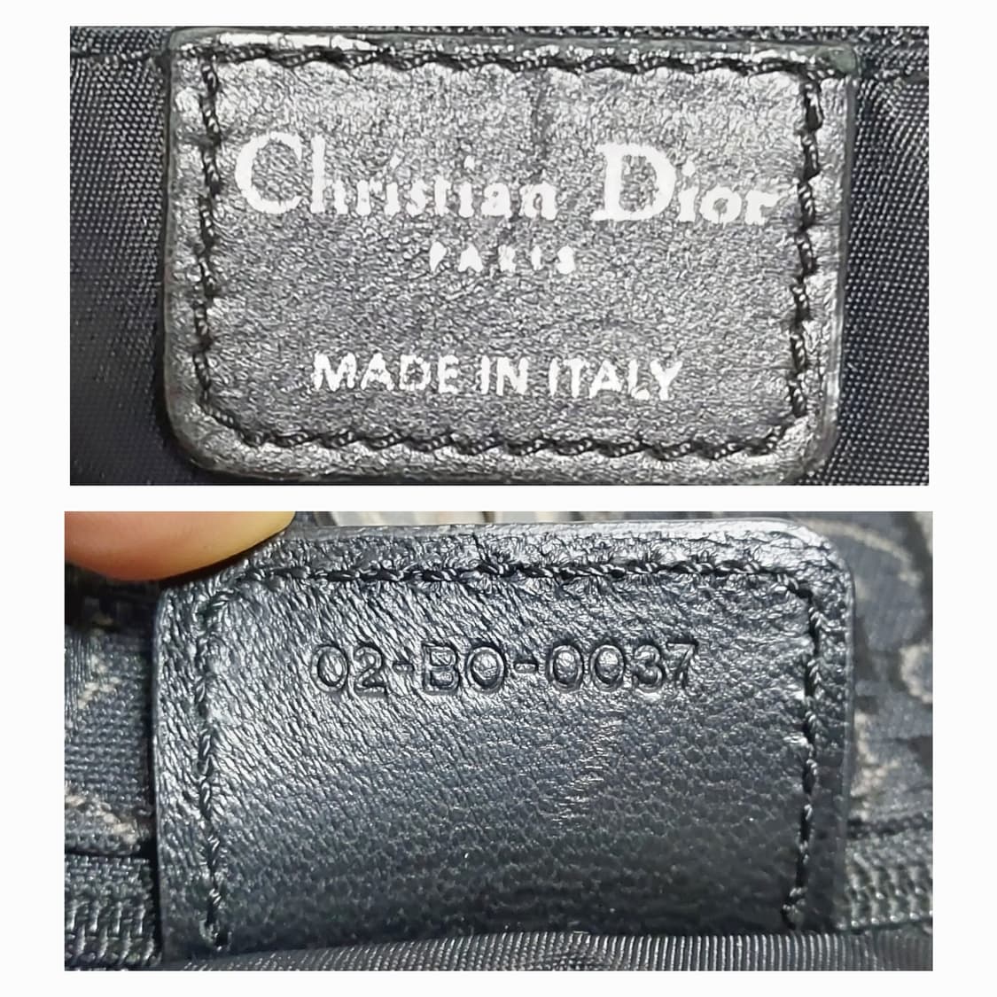 디올 빈티지 오블리크 버클 숄더백 (정품) 상품이미지9