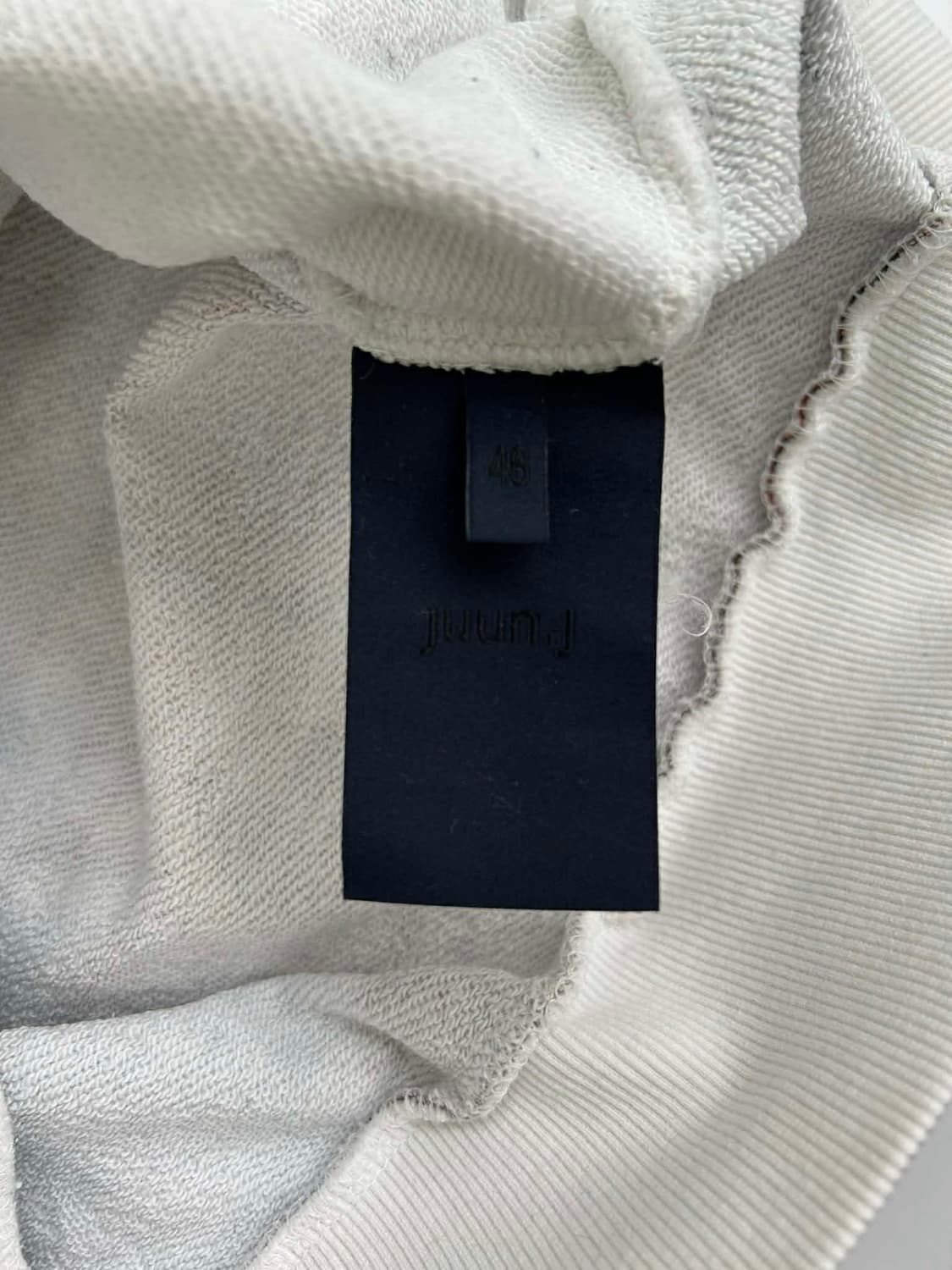 [46] 준지 슬로건 프린트 스웻 셔츠 맨투맨 상품이미지3