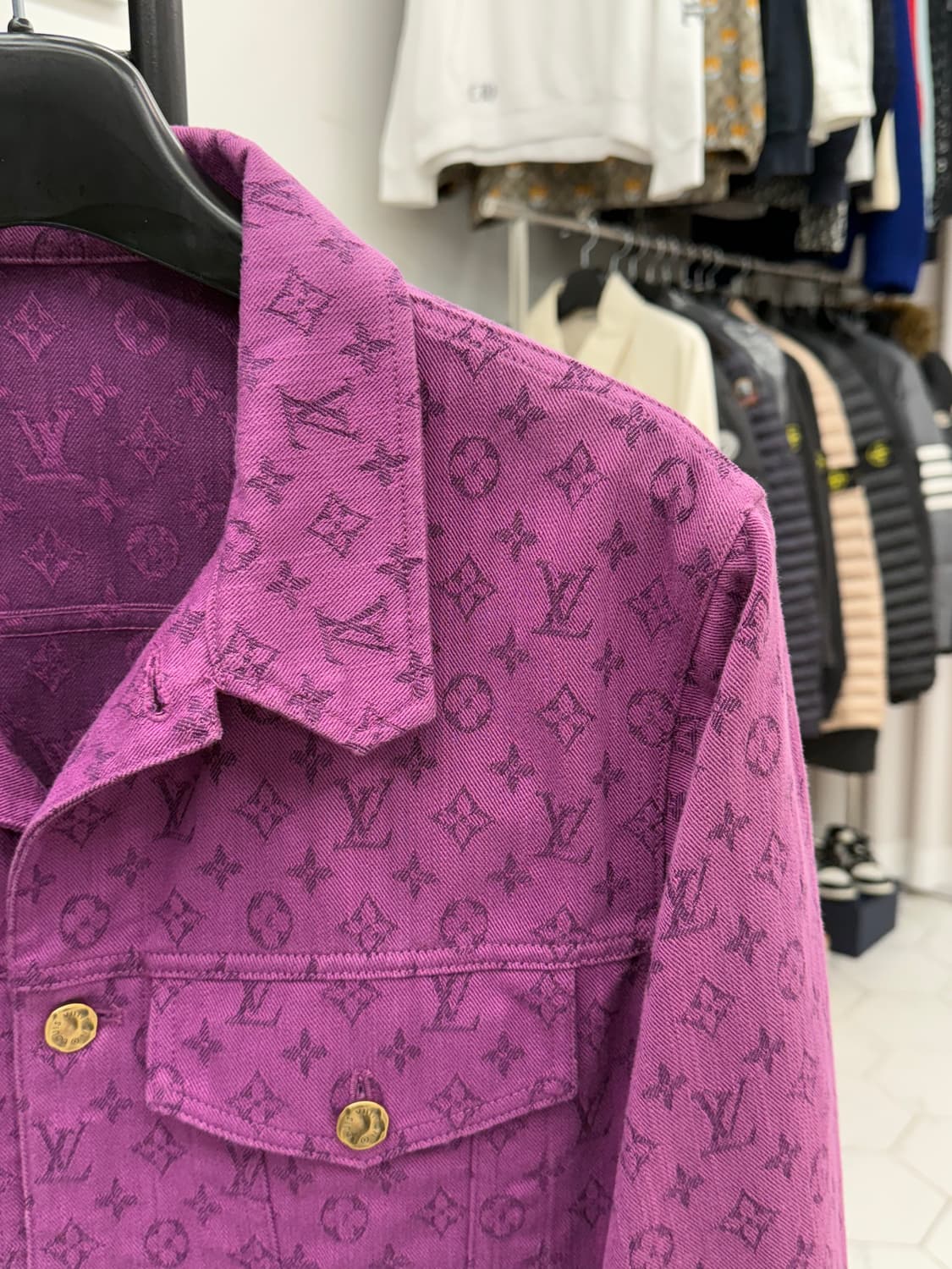 [56] 루이비통 모노그램 데님 트러커 자켓 상품이미지5