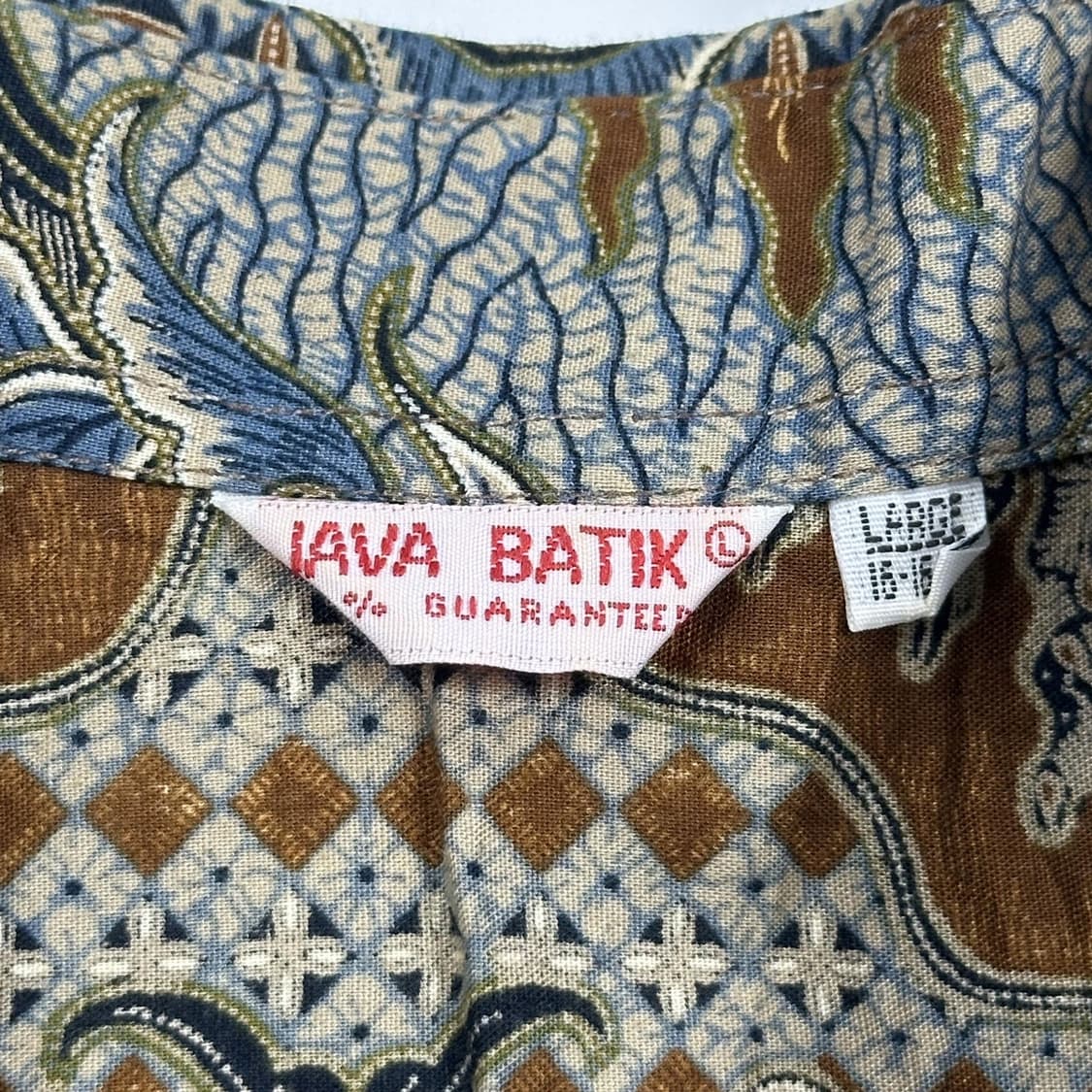 VTG 빈티지 메탈리카 패턴 반팔 셔츠 (L) 상품이미지4