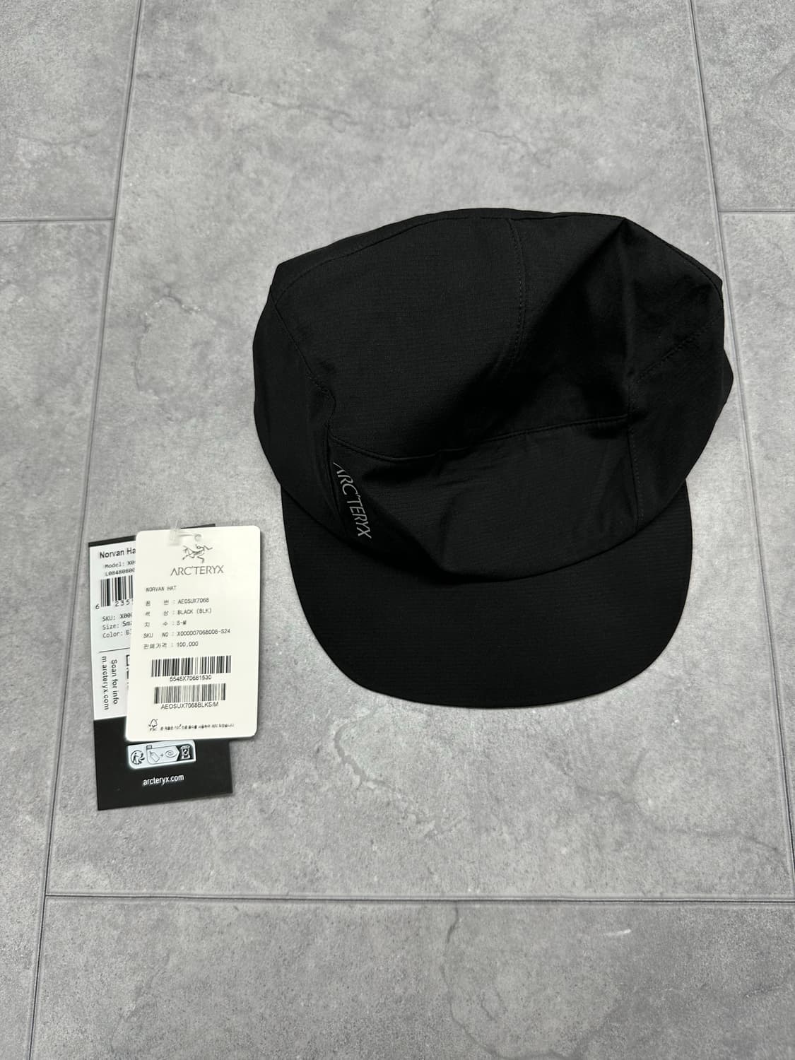 [S-M] 아크테릭스 노반 캡 블랙 상품이미지4