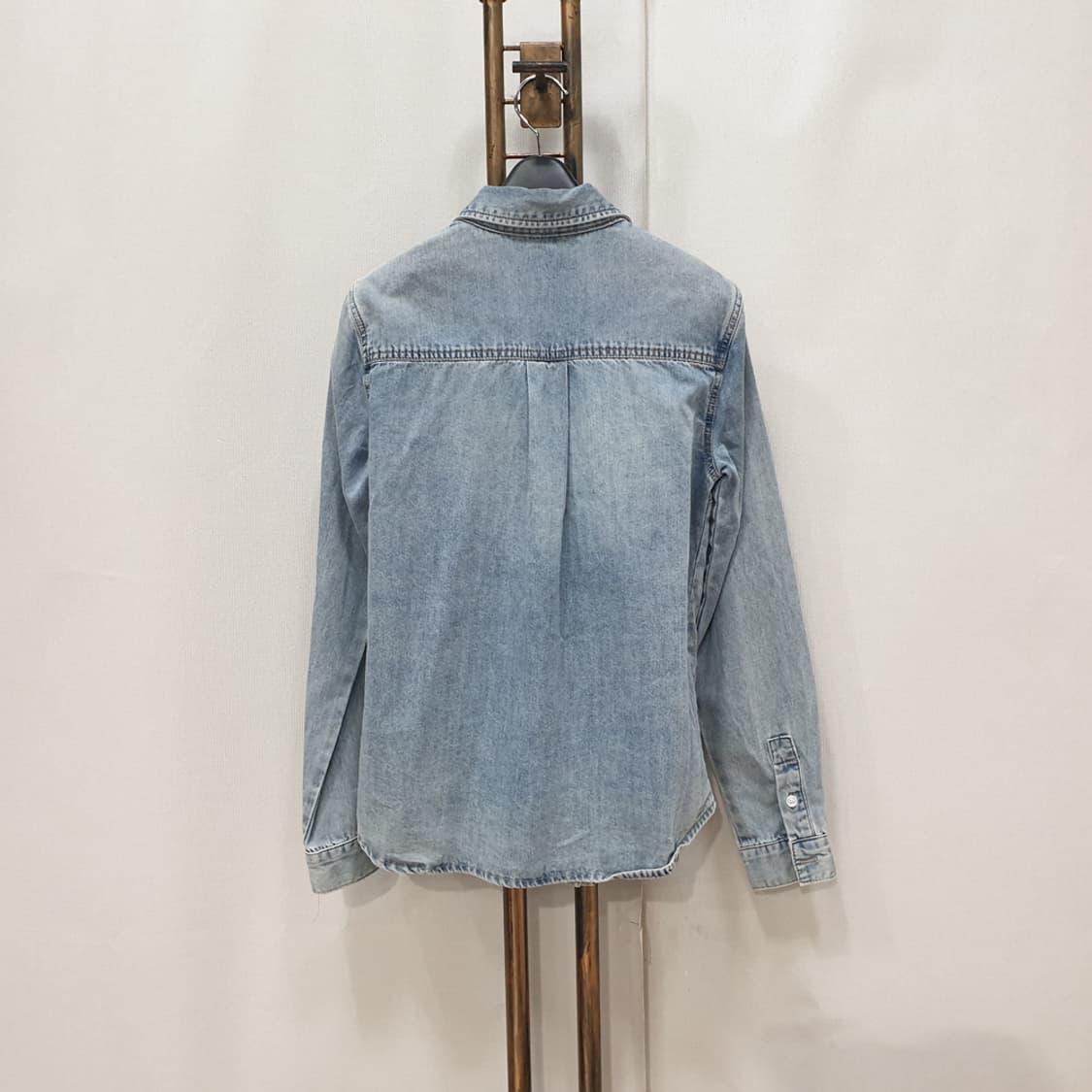 GUESS 게스 데님 셔츠 청남방 XS 상품이미지4