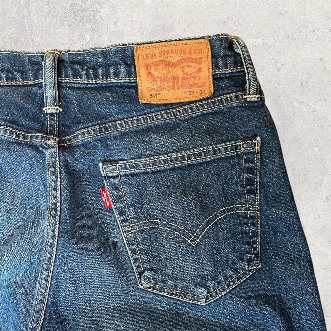 리바이스 511 가죽 패치 W32 터키산 2016 상품이미지5