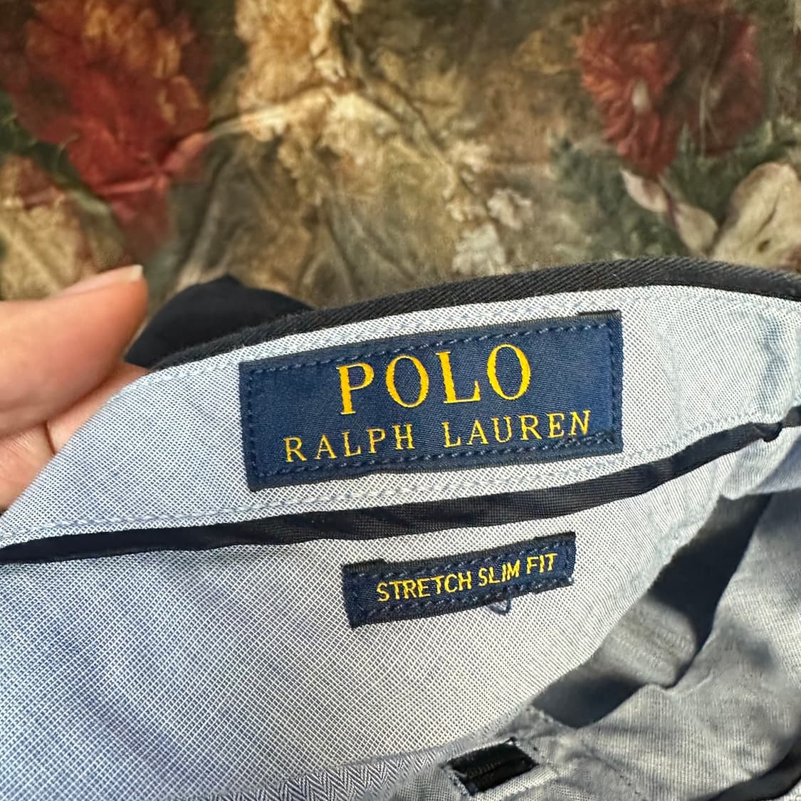 폴로 랄프로렌 신형 슬림스트레이트핏 네이비치노팬츠 32 상품이미지3