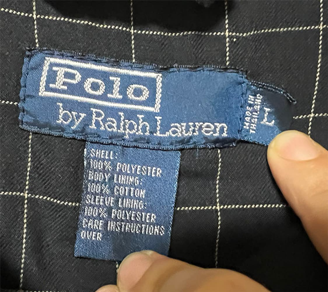 POLO 폴로 남자 스윙탑 블루종 폴리쉘 춘추 XXL 110 상품이미지4