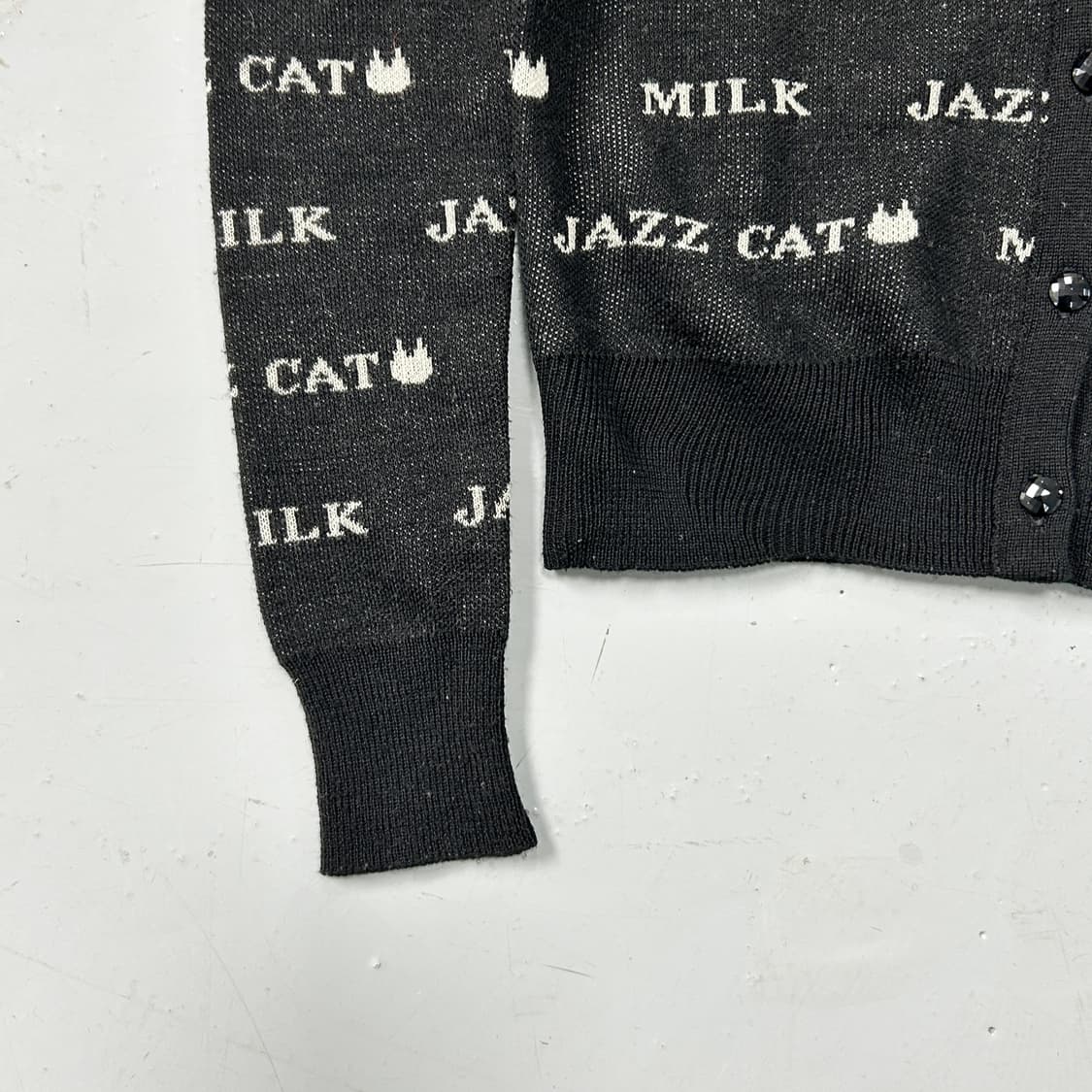 밀크보이 JAZZ CAT 가디건  상품이미지3