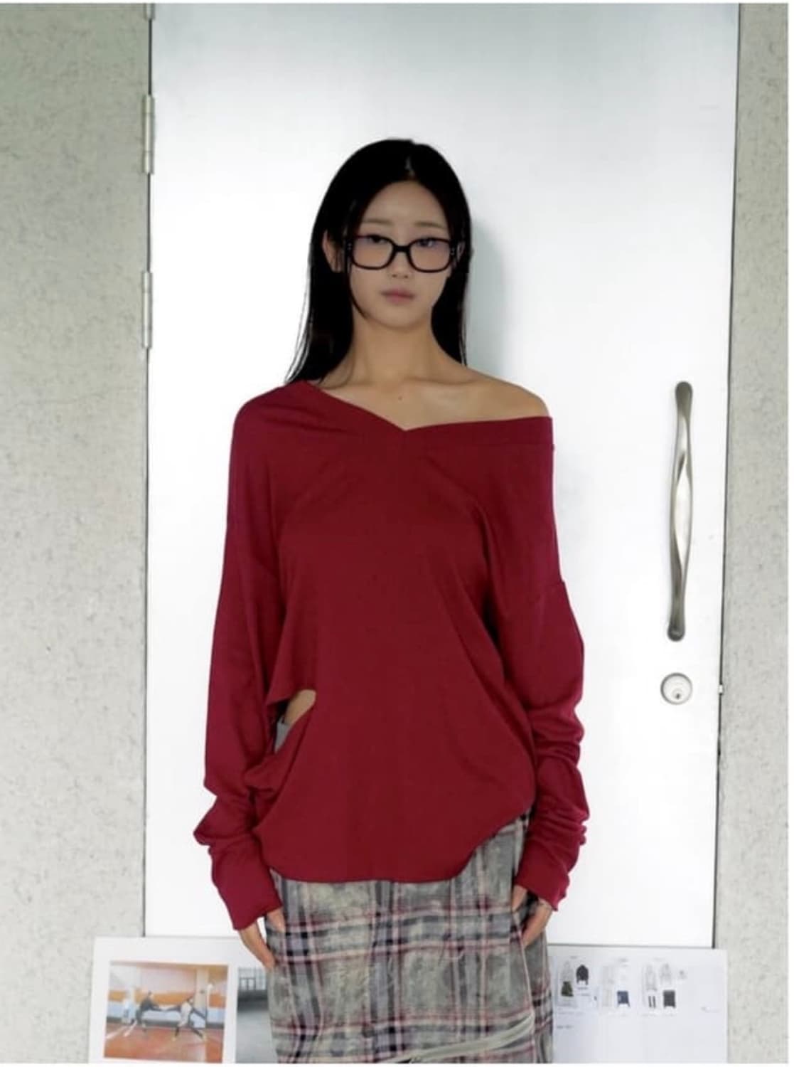 인앤양하모니 웜업탑 레드 상품이미지1