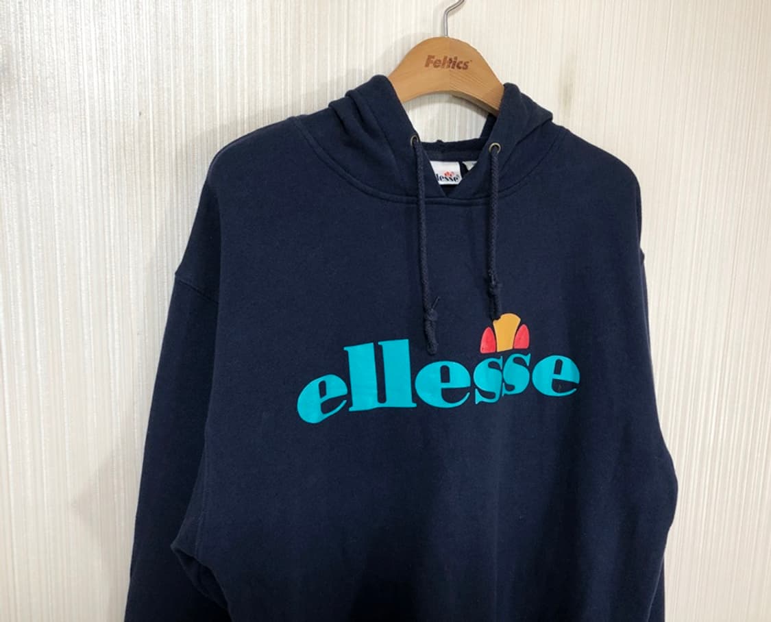 엘레쎄(ellesse) 빅로고 후드티셔츠 M 상품이미지5