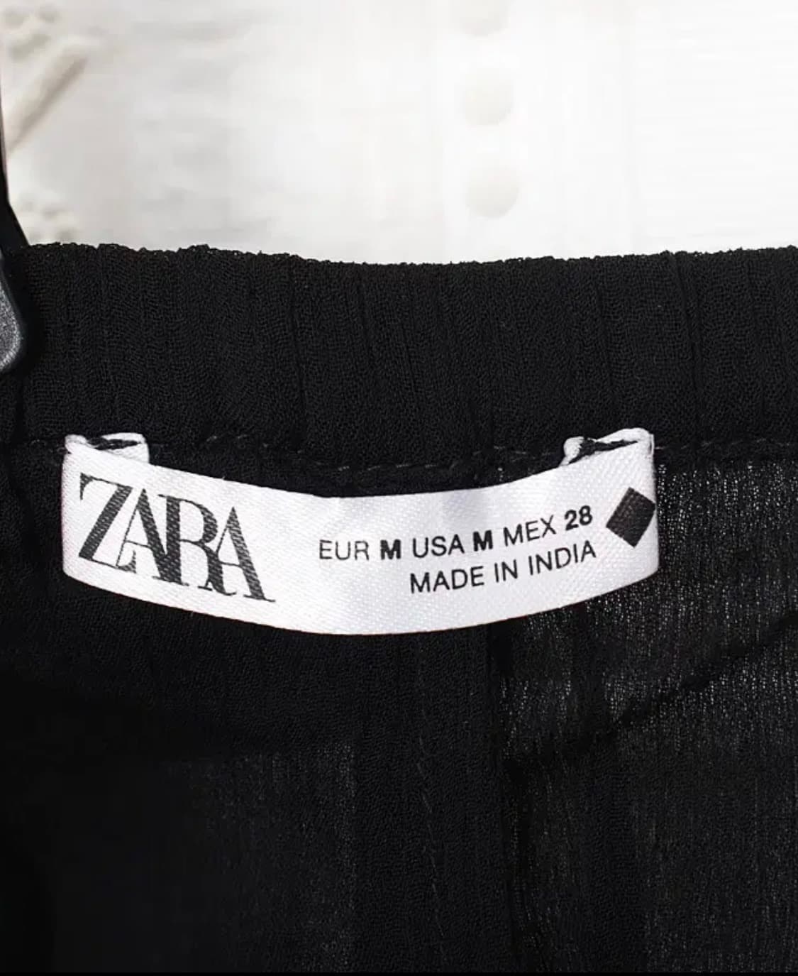 zara 바이럴 러플 레이스 스커트 M 상품이미지4