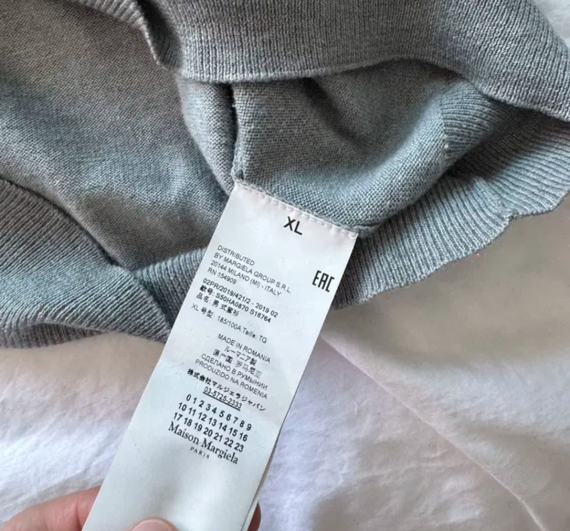 메종마르지엘라 엘보우 패치 니트 상품이미지4