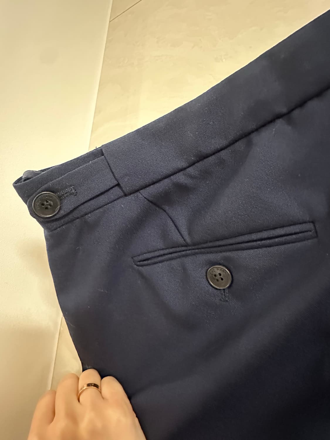 로로피아나 정품 새제품 정장바지 슬렉스 38사이즈 상품이미지5